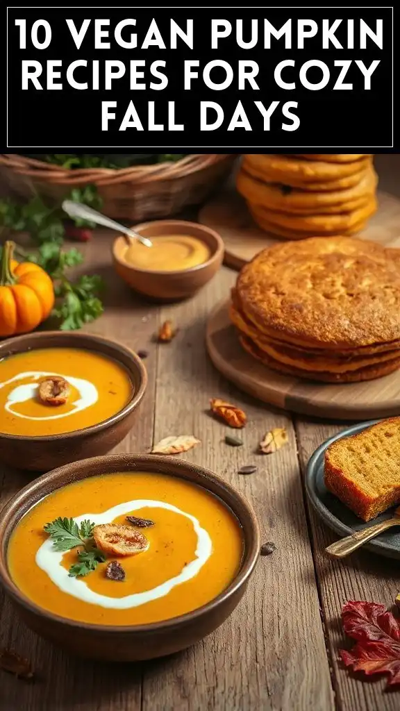 10 Vegan Pumpkin Recipes for Cozy Fall Days
