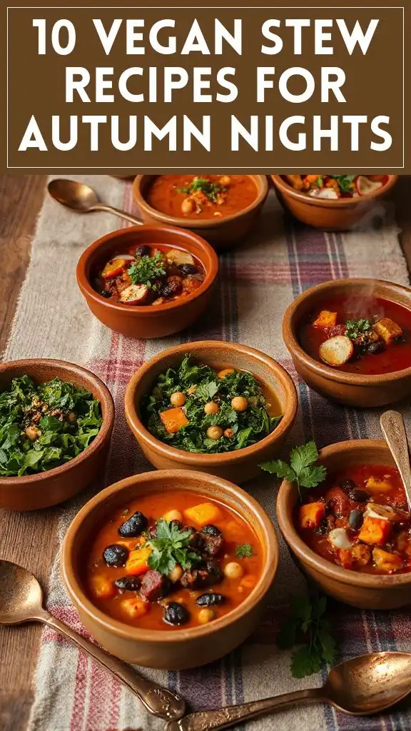 10 Vegan Stew Recipes for Autumn Nights