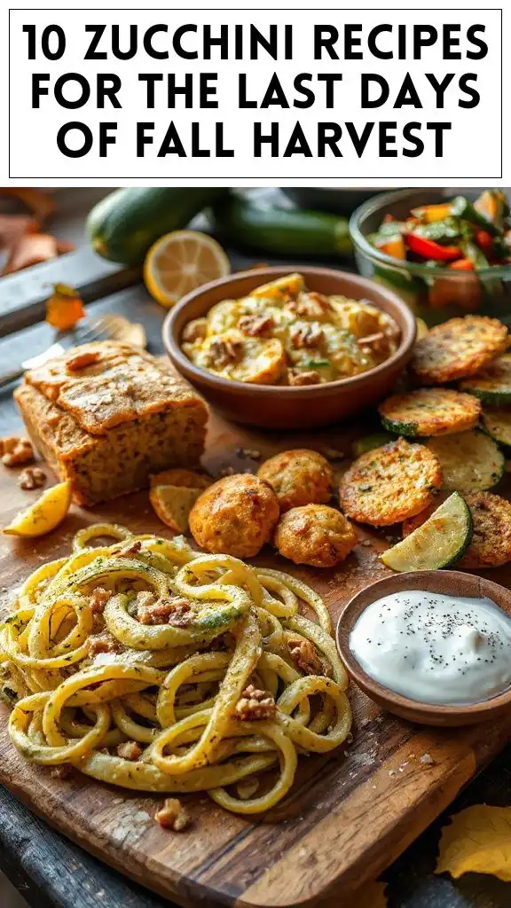 10 Zucchini Recipes for the Last Days of Fall Harvest