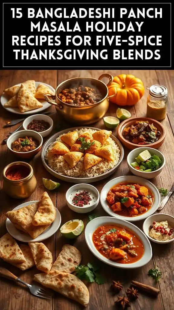 15 Bangladeshi Panch Masala Holiday Recipes for Five-Spice Thanksgiving Blends