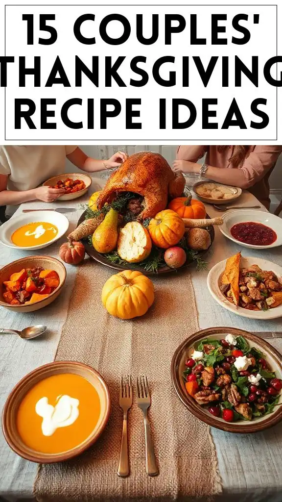 15 Couples' Thanksgiving Recipe Ideas