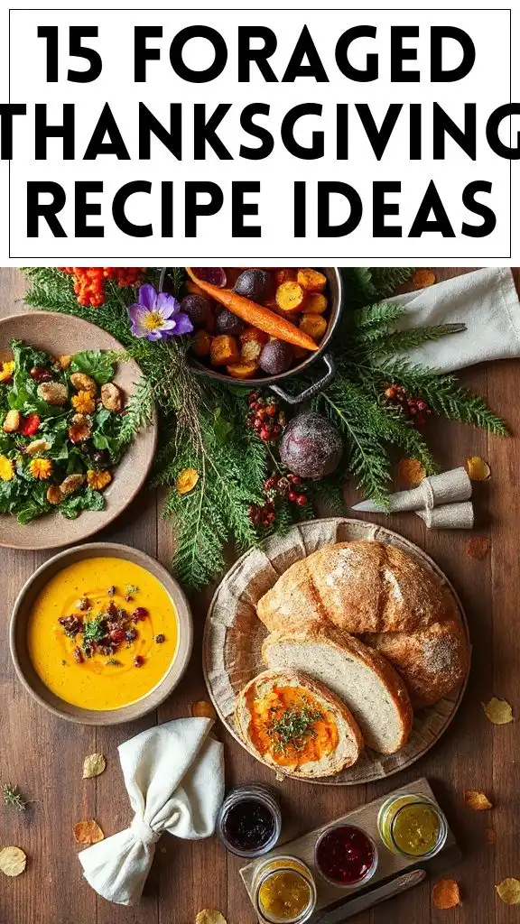 15 Foraged Thanksgiving Recipe Ideas