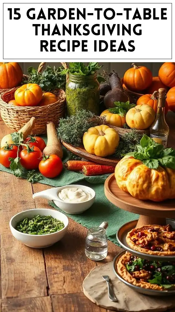15 Garden-to-Table Thanksgiving Recipe Ideas