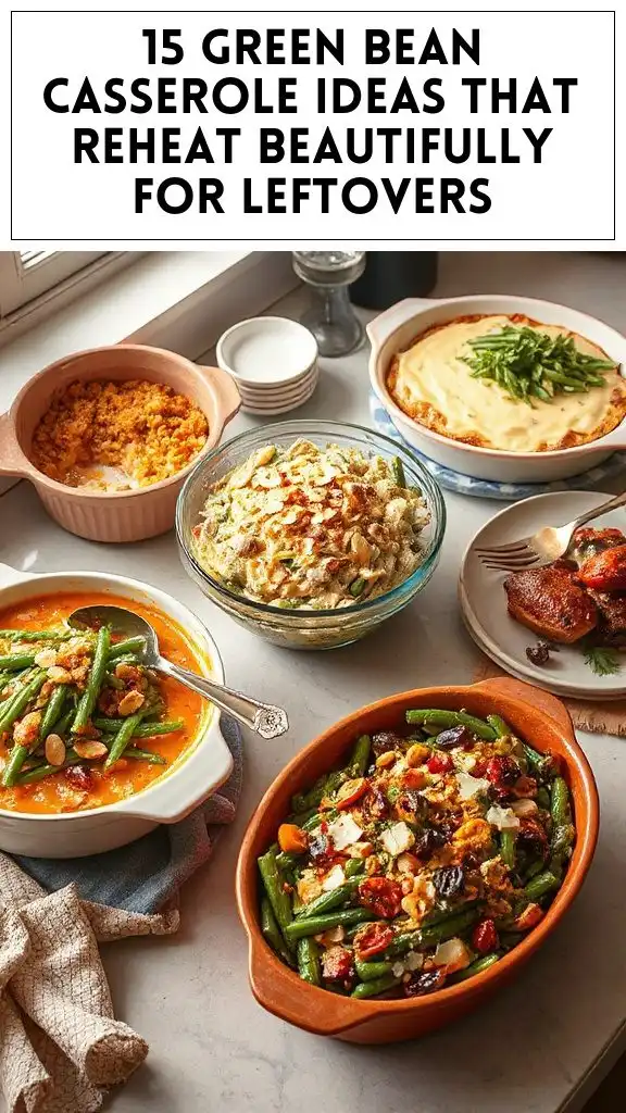 15 Green Bean Casserole Ideas That Reheat Beautifully for Leftovers