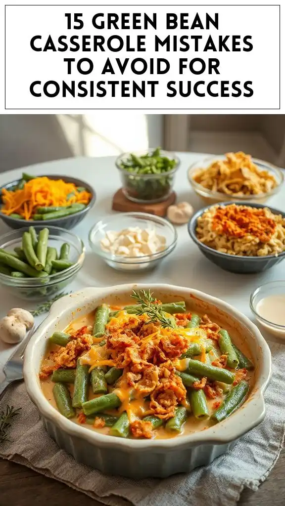 15 Green Bean Casserole Mistakes to Avoid for Consistent Success