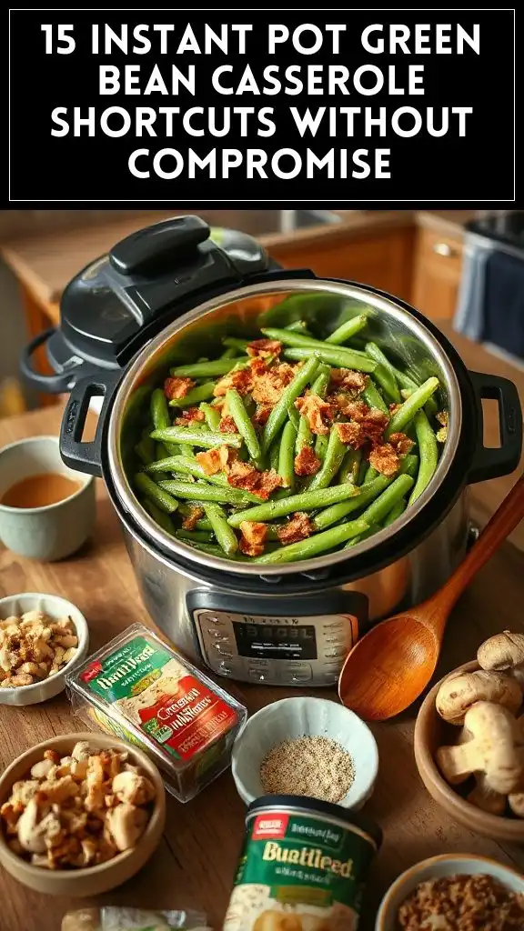 15 Instant Pot Green Bean Casserole Shortcuts Without Compromise