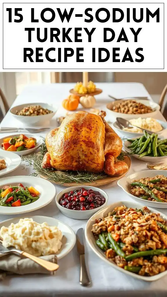 15 Low-Sodium Turkey Day Recipe Ideas