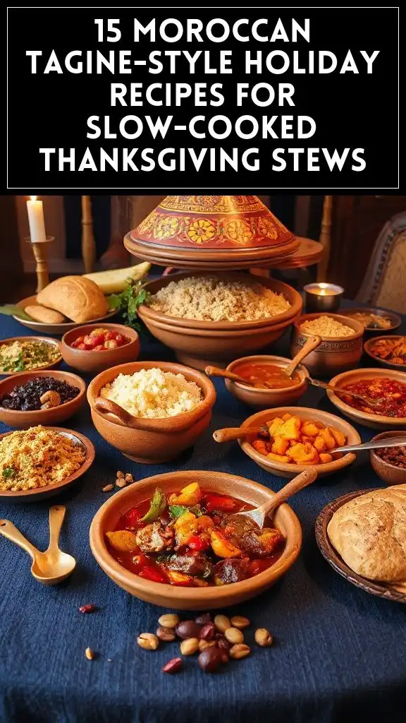 15 Moroccan Tagine-Style Holiday Recipes for Slow-Cooked Thanksgiving Stews