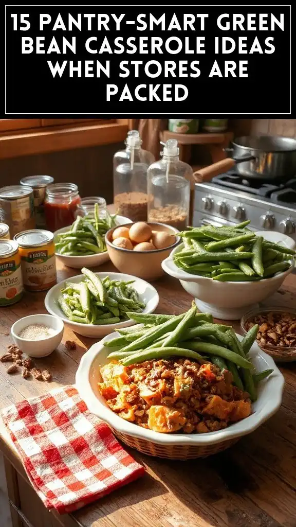 15 Pantry-Smart Green Bean Casserole Ideas When Stores Are Packed