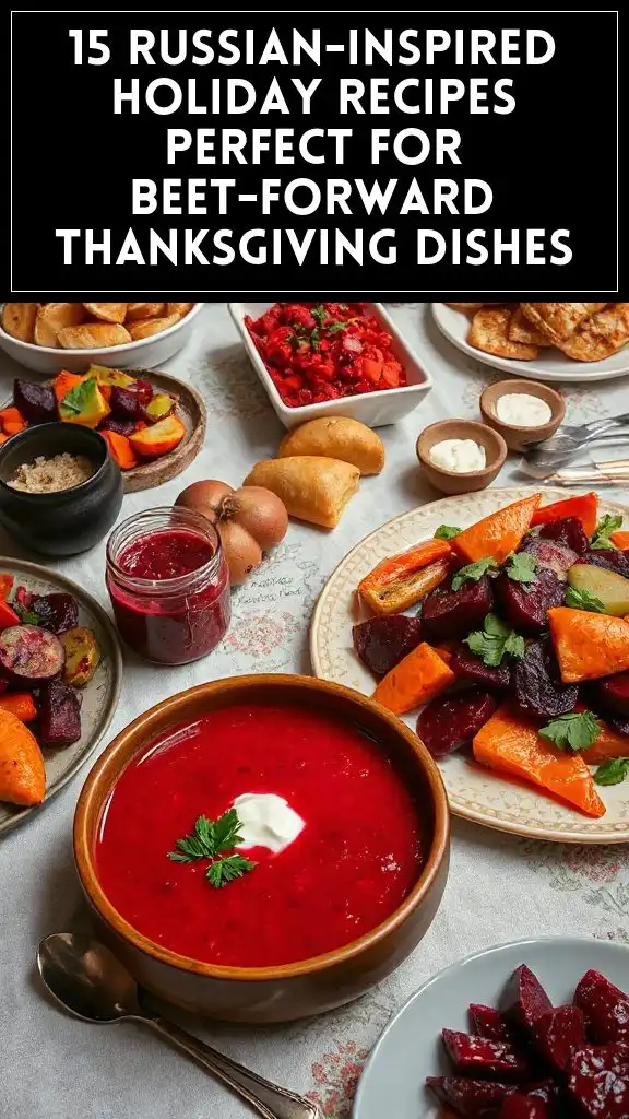 15 Russian-Inspired Holiday Recipes Perfect for Beet-Forward Thanksgiving Dishes