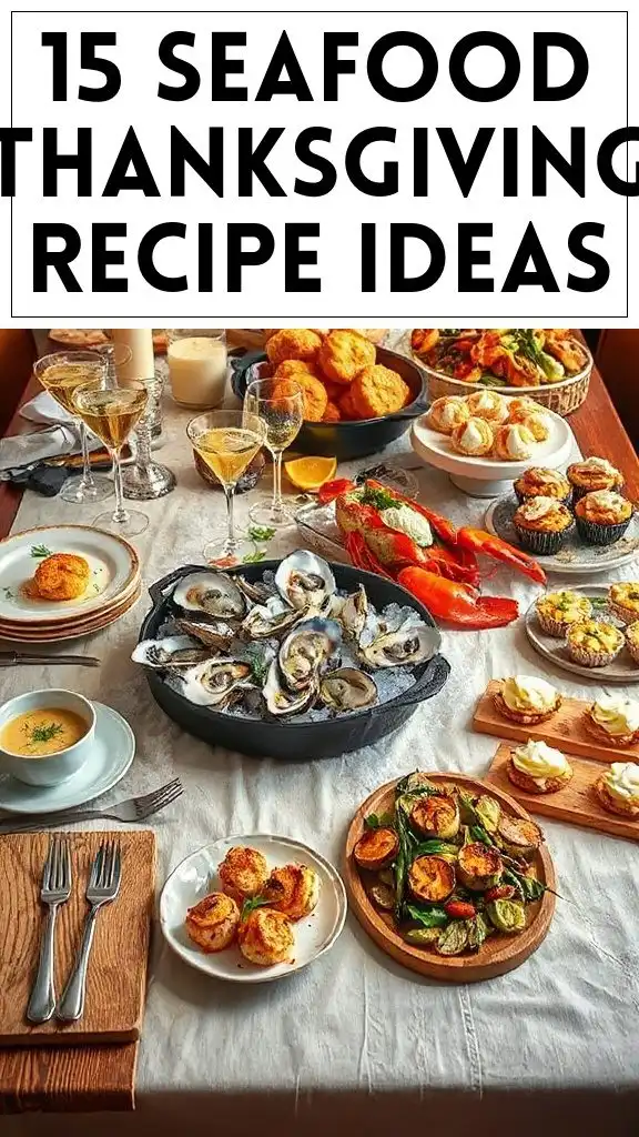 15 Seafood Thanksgiving Recipe Ideas