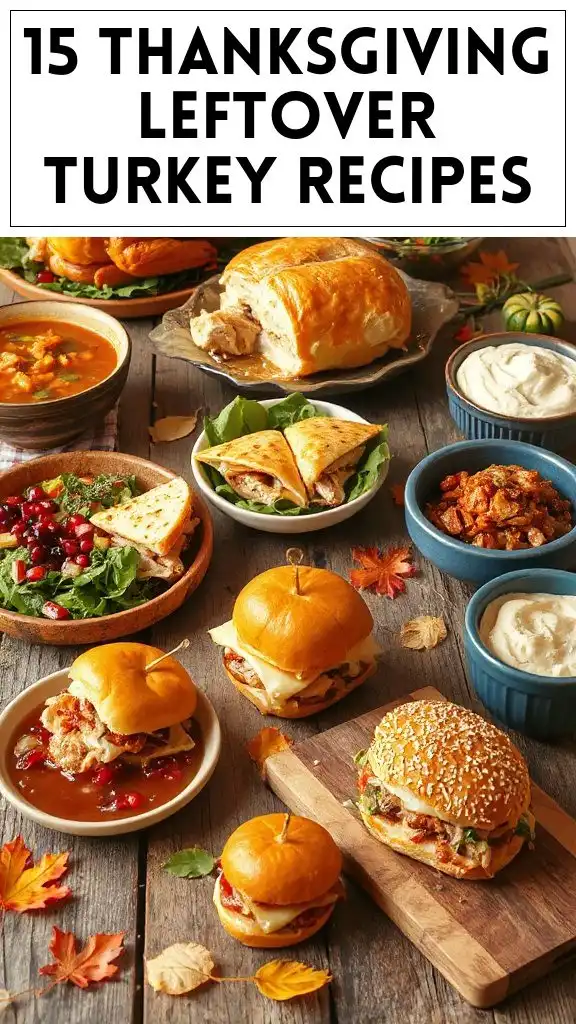 15 Thanksgiving Leftover Turkey Recipes
