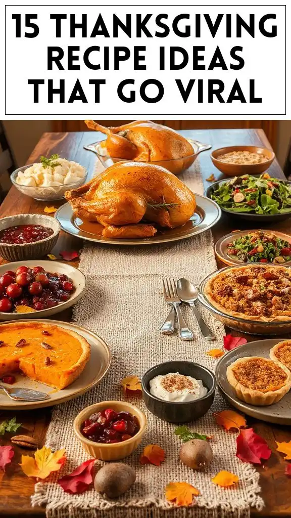 15 Thanksgiving Recipe Ideas That Go Viral