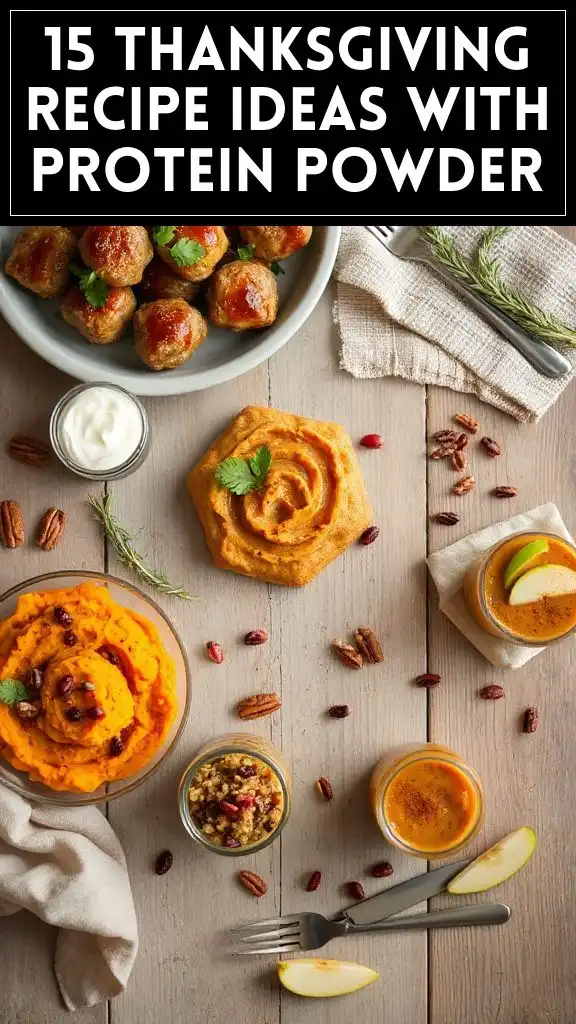 15 Thanksgiving Recipe Ideas With Protein Powder