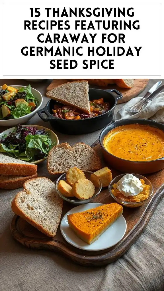 15 Thanksgiving Recipes Featuring Caraway for Germanic Holiday Seed Spice