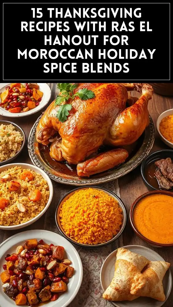 15 Thanksgiving Recipes With Ras El Hanout for Moroccan Holiday Spice Blends