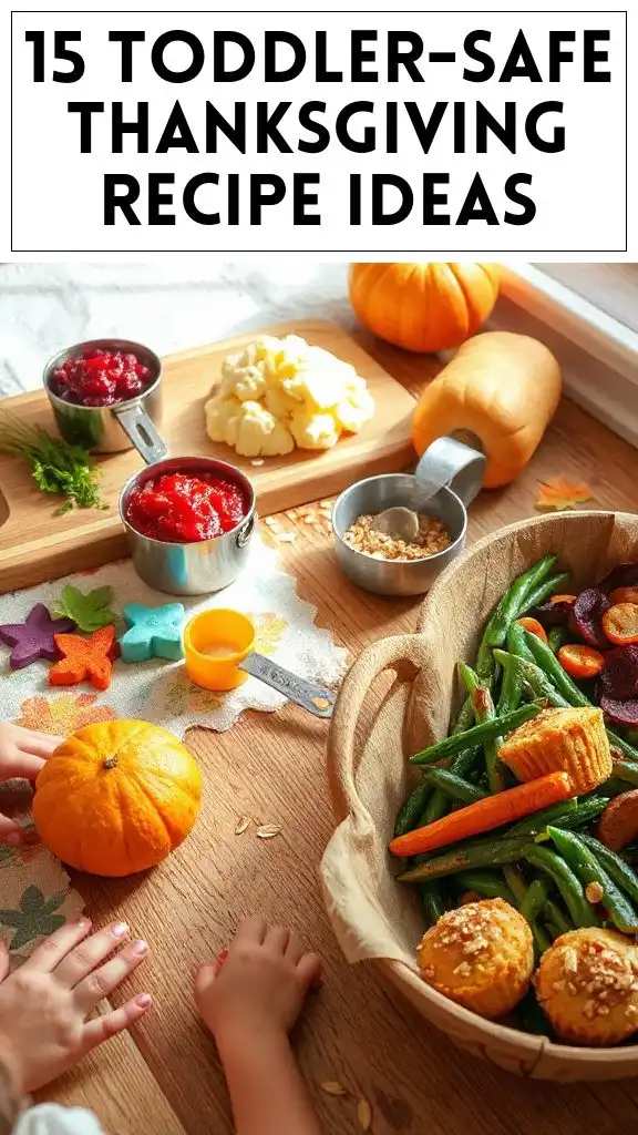 15 Toddler-Safe Thanksgiving Recipe Ideas