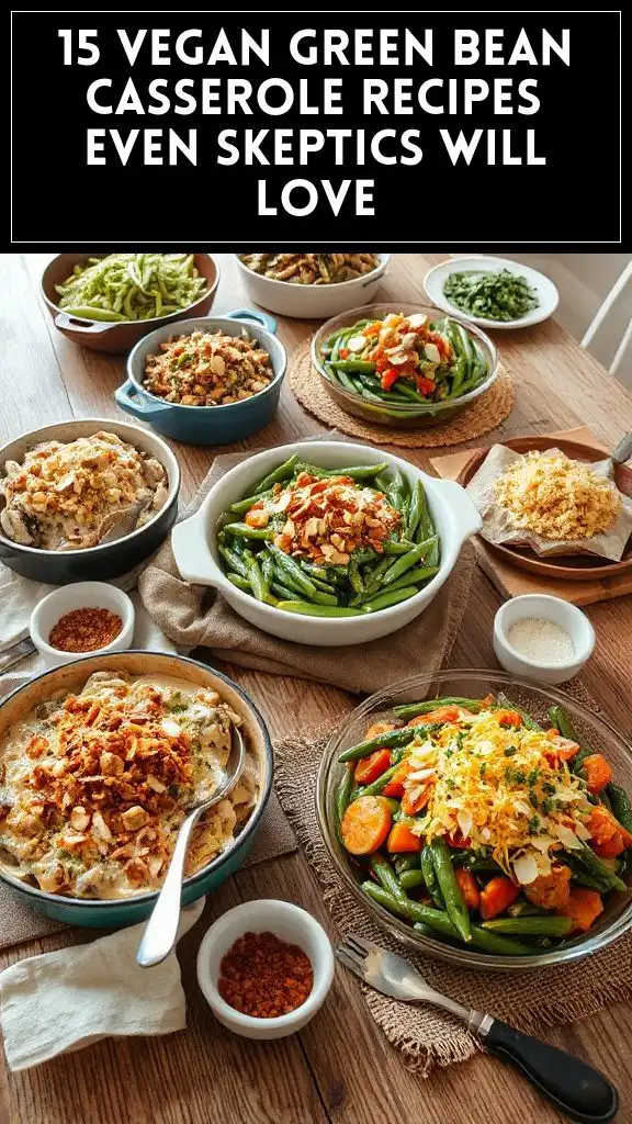 15 Vegan Green Bean Casserole Recipes Even Skeptics Will Love