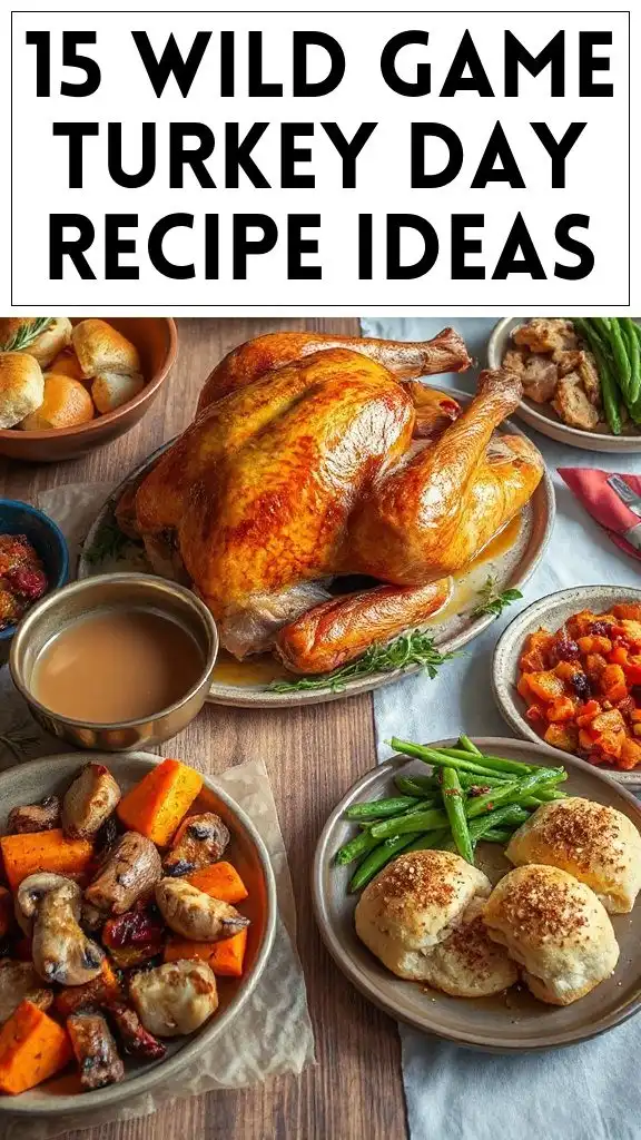 15 Wild Game Turkey Day Recipe Ideas