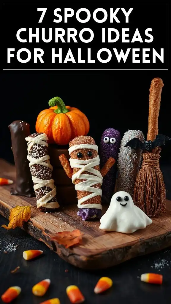 7 Spooky Churro Ideas for Halloween