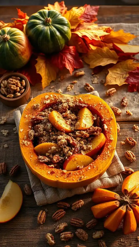 acorn squash apple dessert