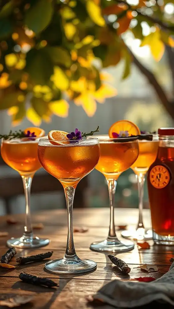 ancient fall long pepper cocktails