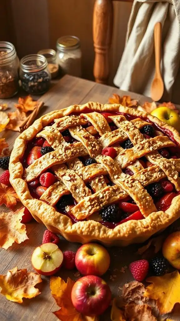 apple berry pie delight
