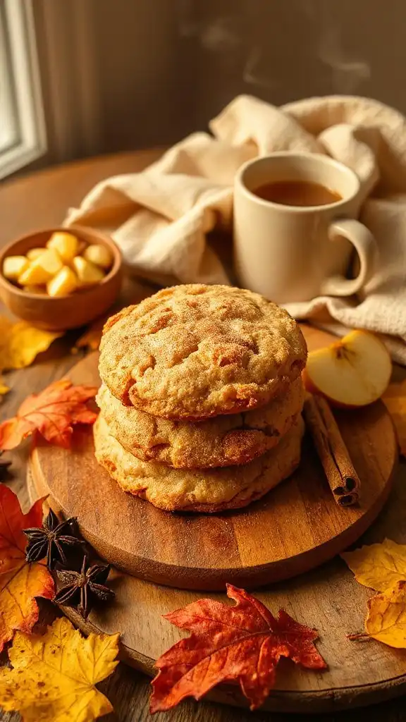 apple cider breakfast cookies