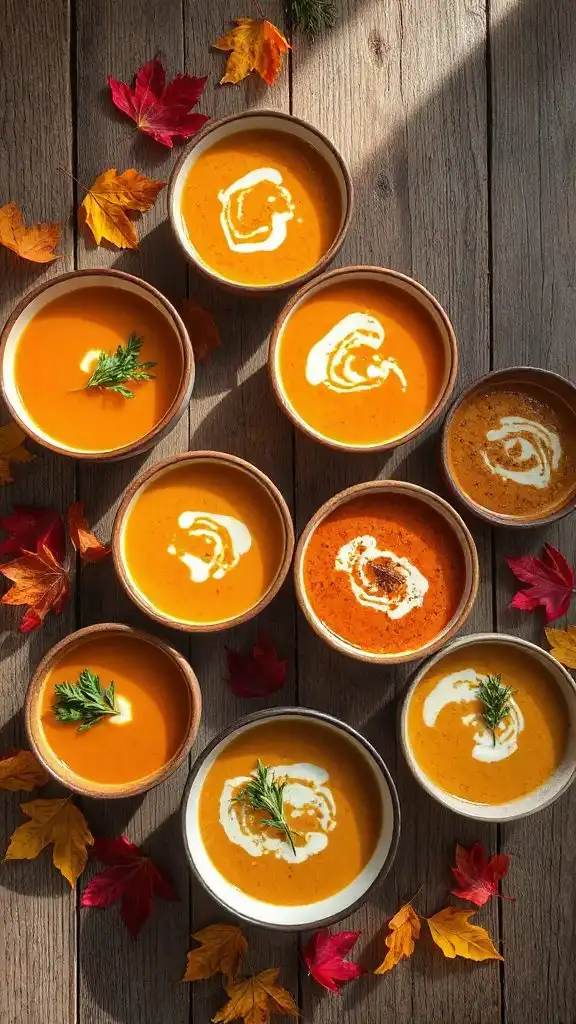 apple cider fall soups