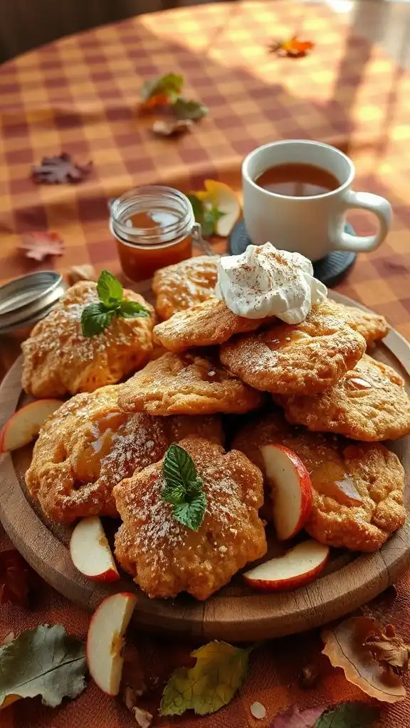 apple cider fritters recipe