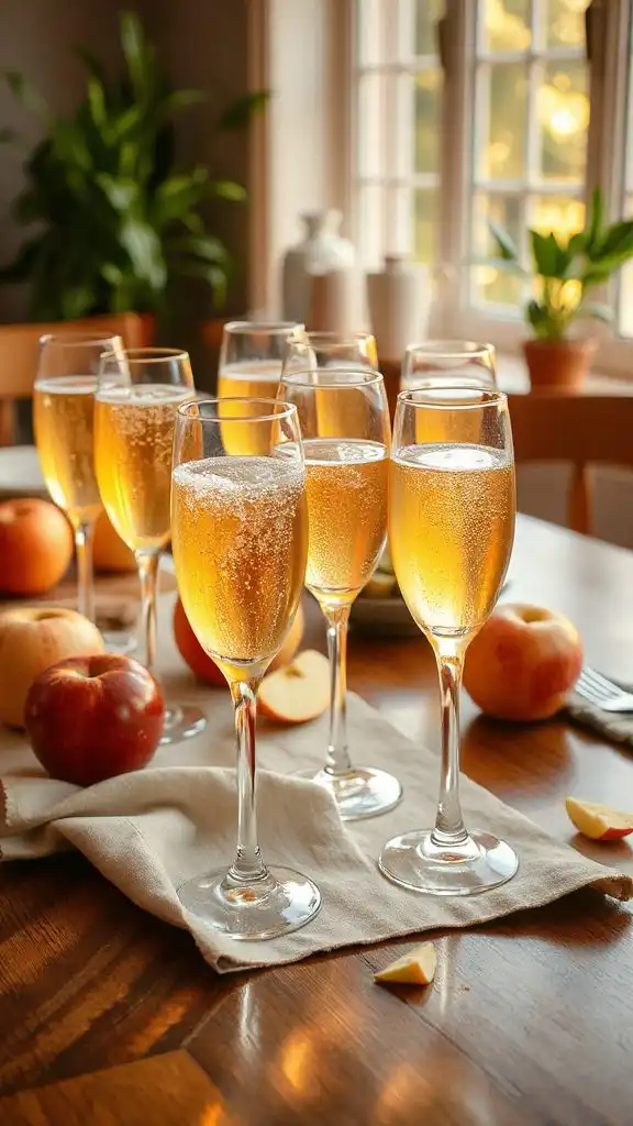 apple cider mimosa recipes