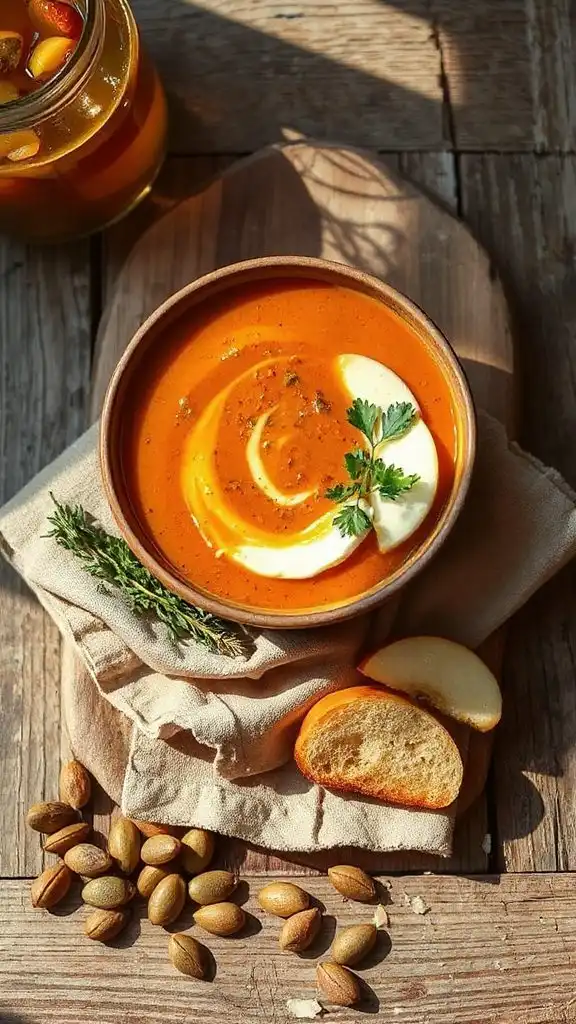 apple cider tomato soup