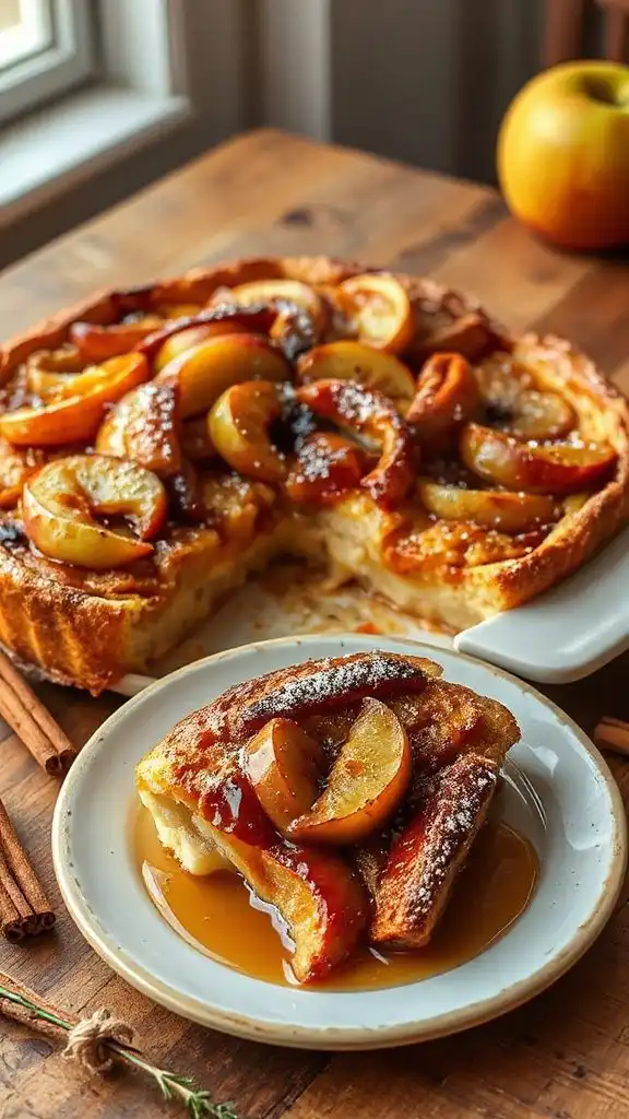apple cinnamon breakfast casserole