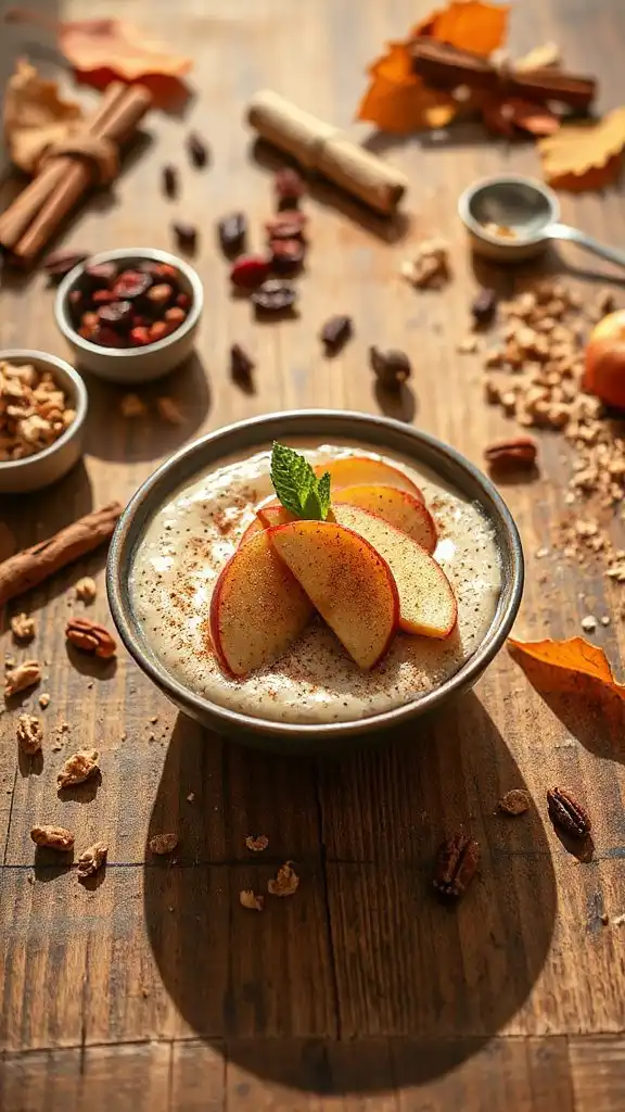 apple cinnamon chia pudding
