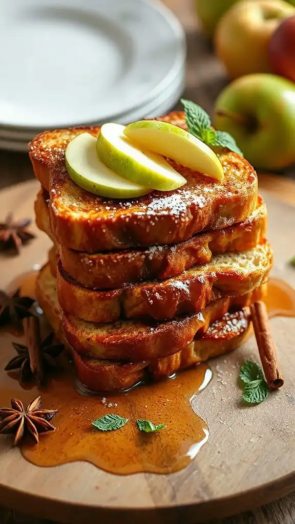 apple cinnamon french toast