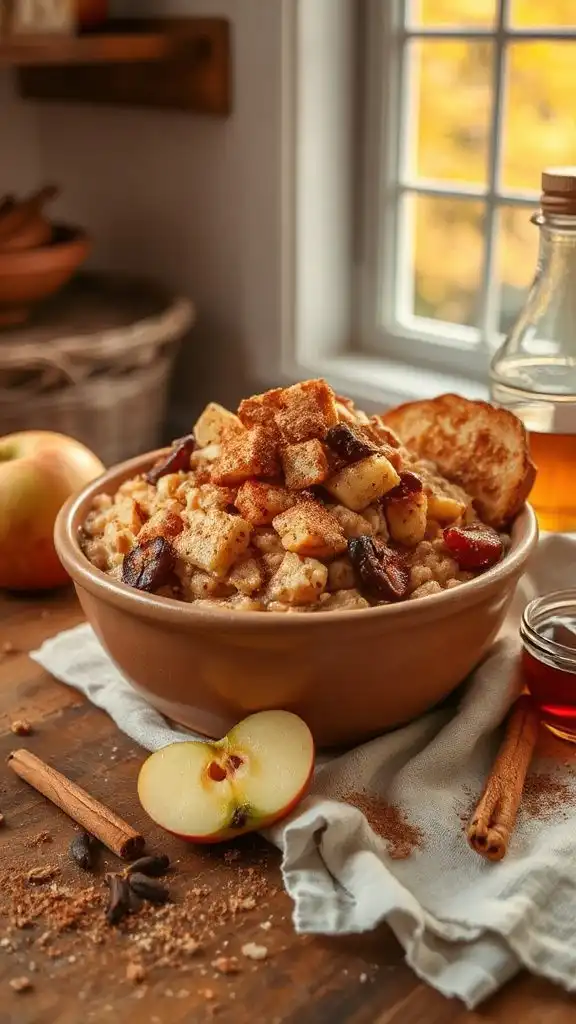 apple cinnamon oatmeal delight