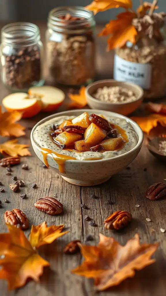apple cinnamon overnight oats apple cinnamon overnight oats