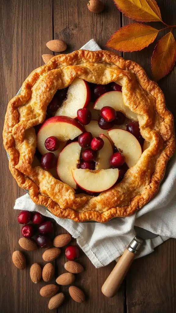 apple cranberry pie recipe