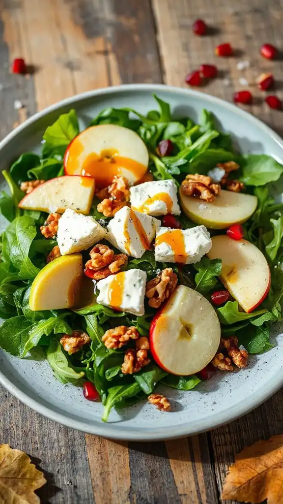 apple goat cheese salad
