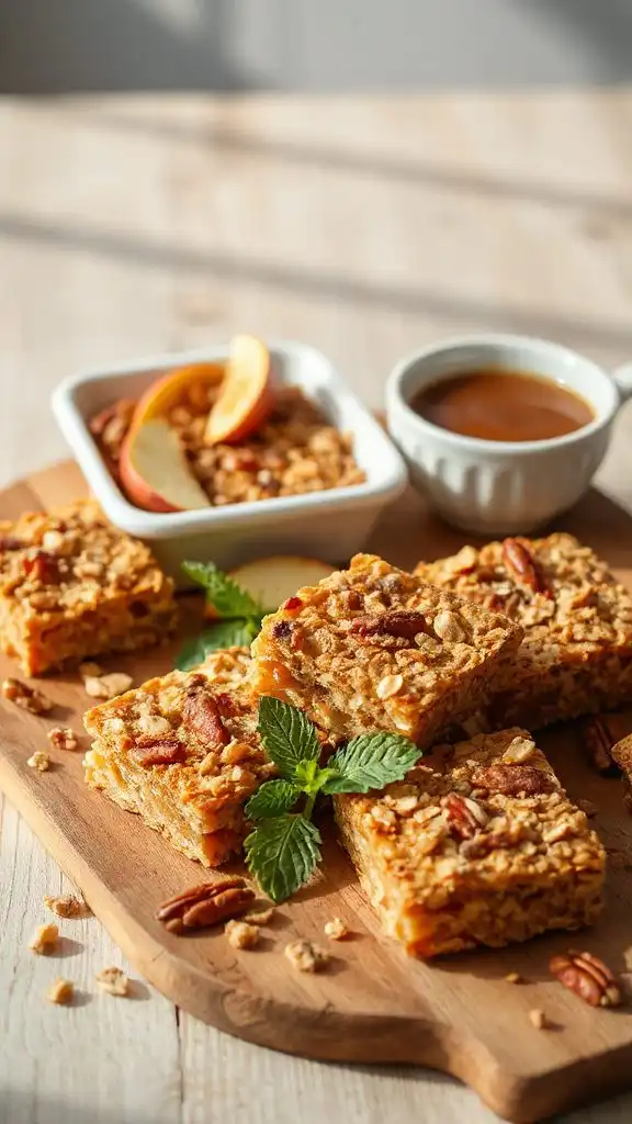 apple pie granola bake