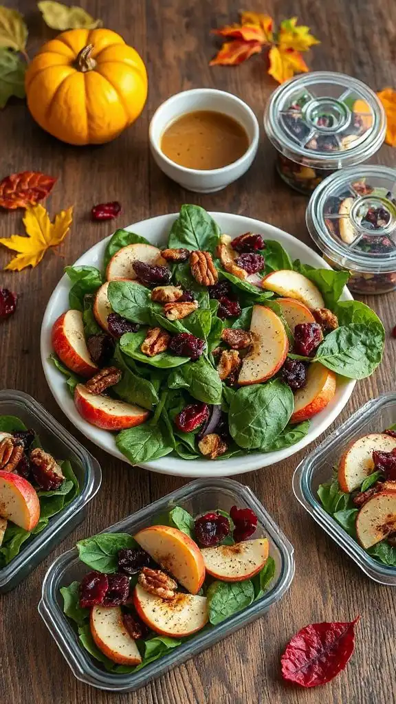 apple spinach salad vinaigrette apple spinach salad vinaigrette