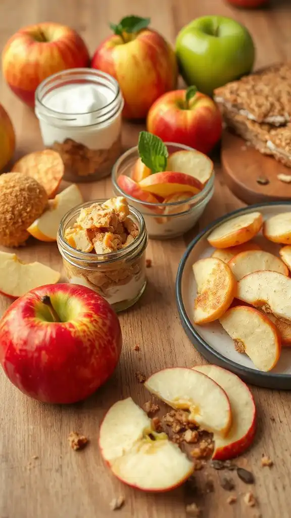 apple themed school snacks ideas