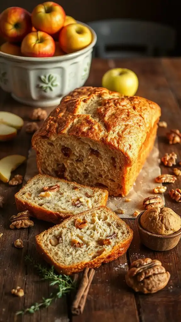 apple walnut muffins recipe