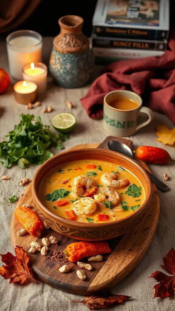aromatic thai coconut soup