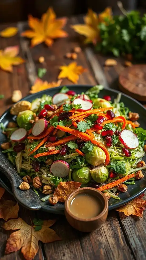 asian brussels sprout salad