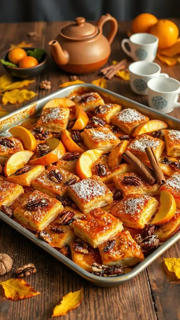 autumn apple cinnamon bake