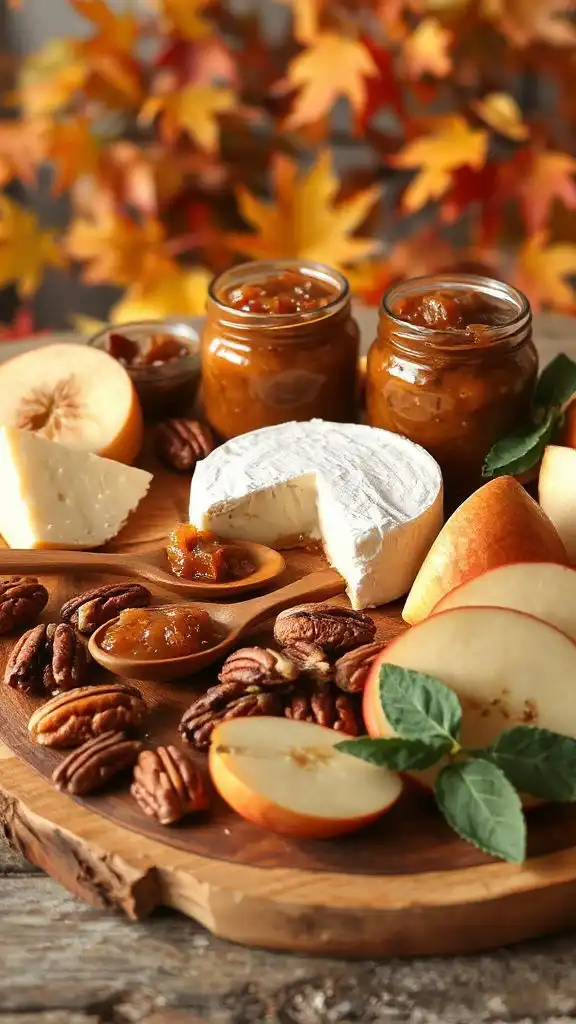 autumn apple maple chutney