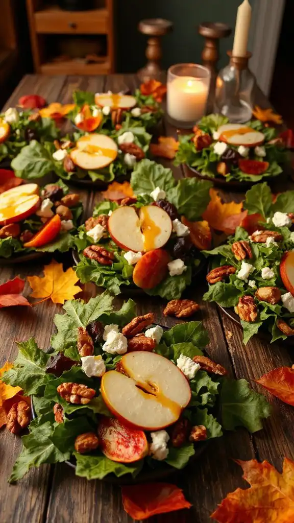 autumn apple salad recipes