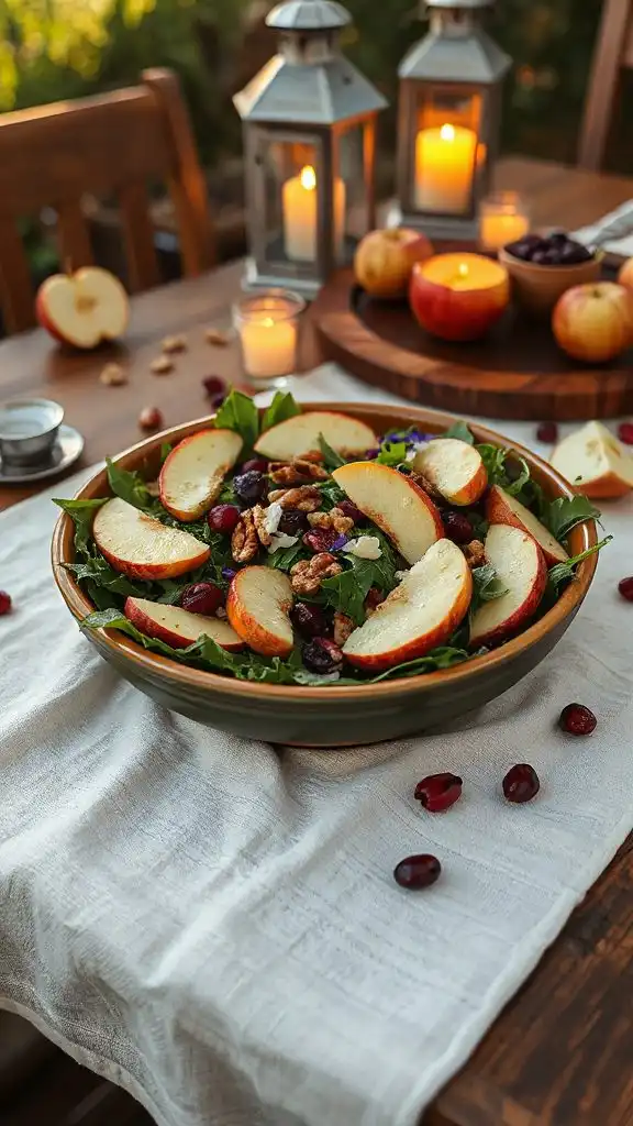 autumn apple walnut salad autumn apple walnut salad