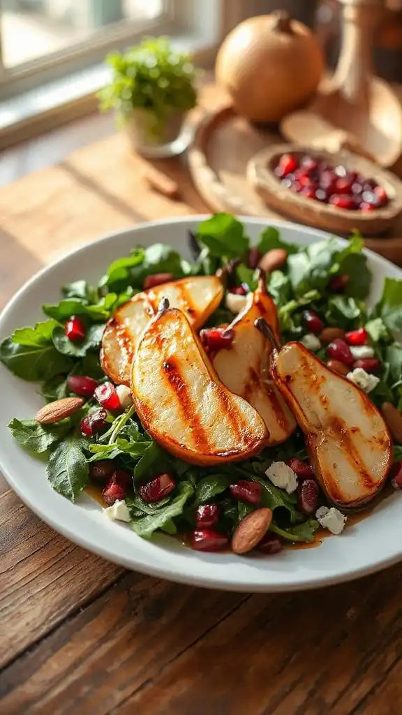 autumn arugula salad delight